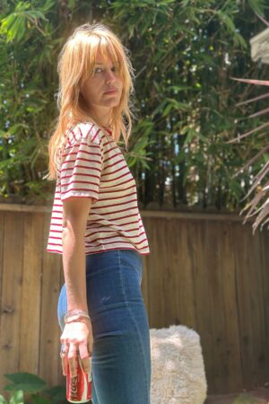 Daytripper tee in red