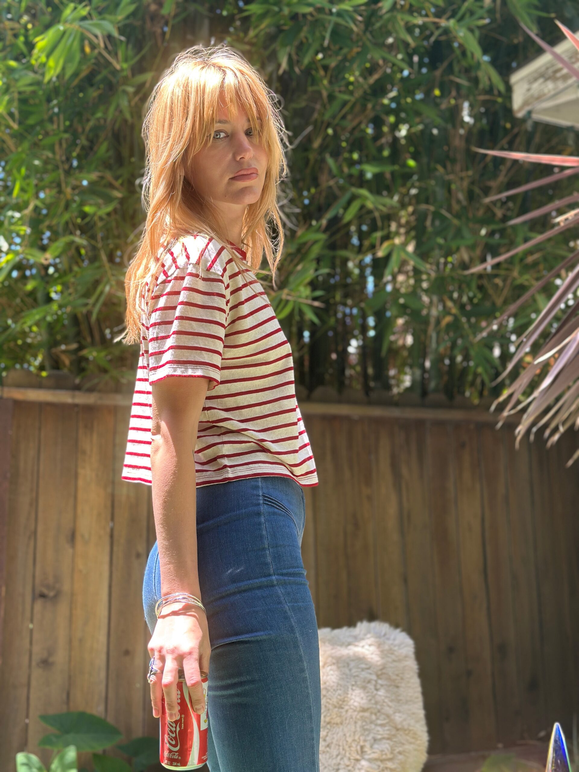 Daytripper tee in red