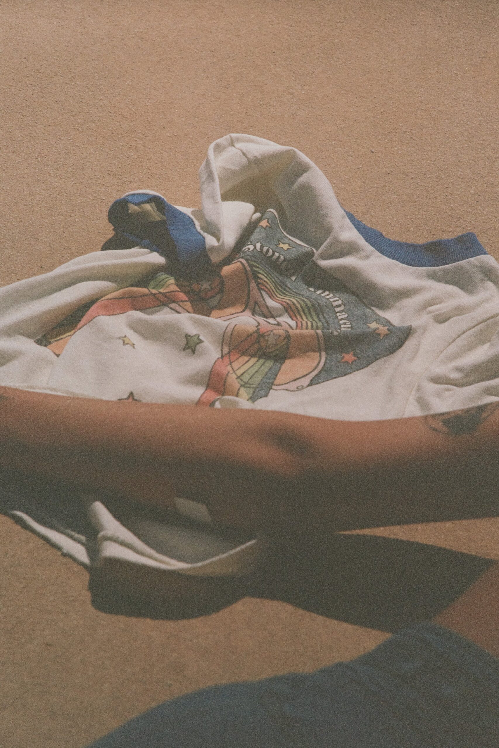 the girl with the kaleidoscope eyes ringer tee - Image 4